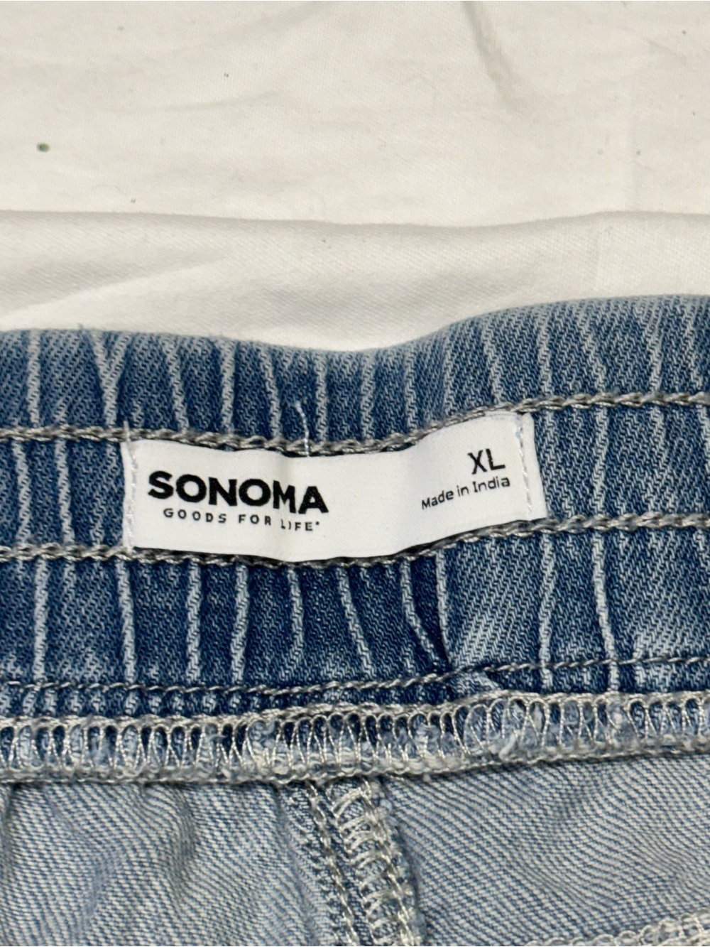 Sonoma Light Blue Denim Joggers - Picture 7 of 7